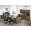 Lorell Essentials 8' Conference Table Base, Brown, LLR69995