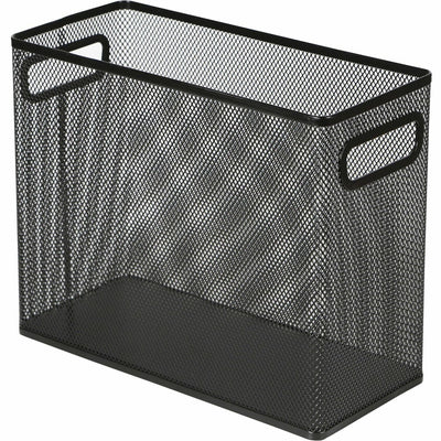 Lorell Mesh Tabletop Hanging File Holder, Black, 4EA/CT — view 1