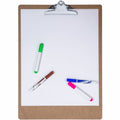 Officemate Wood Clipboard, Brown, OIC83104