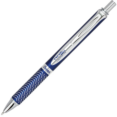 Pentel EnerGel EnerGel Alloy Retractable Gel Pen, PENBL407CA