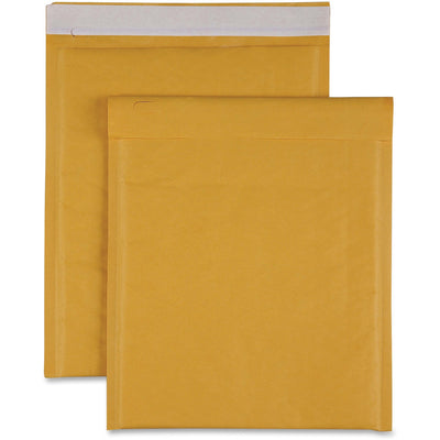 Sparco Size 2 Bubble Cushioned Mailers, Kraft, 100 / Carton, SPR74982