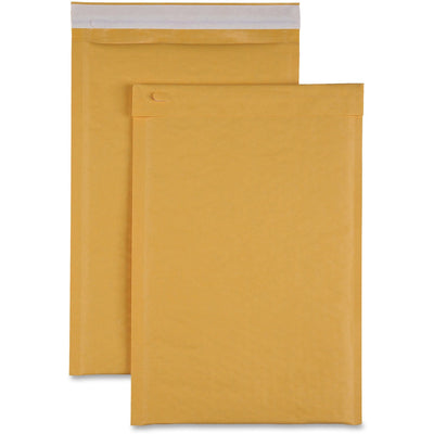 Sparco Size 3 Bubble Cushioned Mailers, Kraft, 100 / Carton, SPR74983