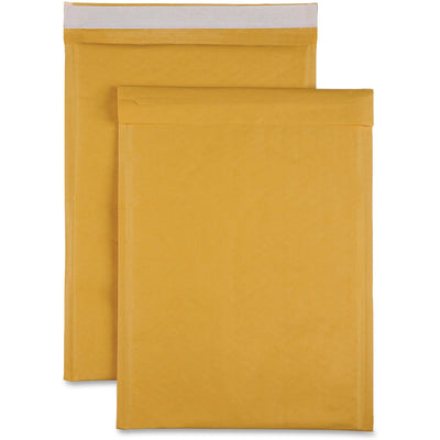 Sparco Size 5 Bubble Cushioned Mailers, Kraft, 100 / Carton, SPR74985