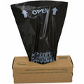 Tatco Dog Waste Station Refill Bags, Black, 10 / Carton, TCO28600
