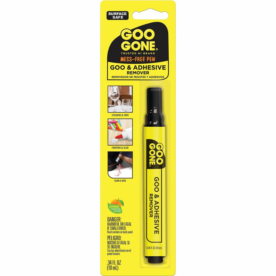 Goo Gone Mess-free Pen, Orange, Long Lasting, WMN2100
