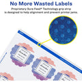 Avery Multipurpose Label, Matte White, 1 Pack, AVE8218