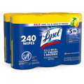 Reckitt Benckiser plc Lysol Lemon/Lime Disinfecting Wipes, White, 2 / Carton, RAC84251CT