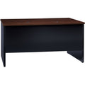 Lorell Fortress Modular Series Double-Pedestal Desk, Dual Color, LLR79141