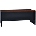 Lorell Fortress Modular Series Right-Pedestal Desk, Dual Color, LLR79143