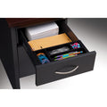 Lorell Fortress Modular Series Double-pedestal Credenza, Dual Color, LLR79158
