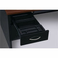 Lorell Fortress Modular Series Double-pedestal Credenza, Dual Color, LLR79159