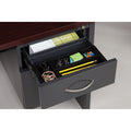 Lorell Fortress Modular Series Double-pedestal Credenza, Dual Color, LLR79160