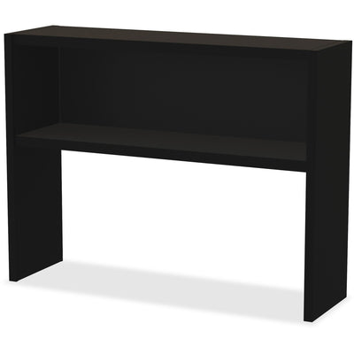 Lorell Fortress Modular Series Stack-on Hutch, Black, LLR79171