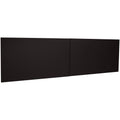 Lorell Fortress Modular Series Stack-On Hutch Door Kit, Black, LLR79175