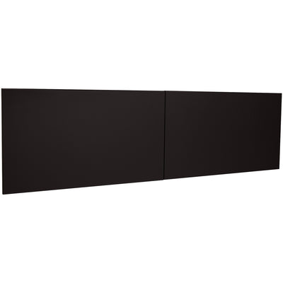 Lorell Fortress Modular Series Stack-On Hutch Door Kit, Black, LLR79175