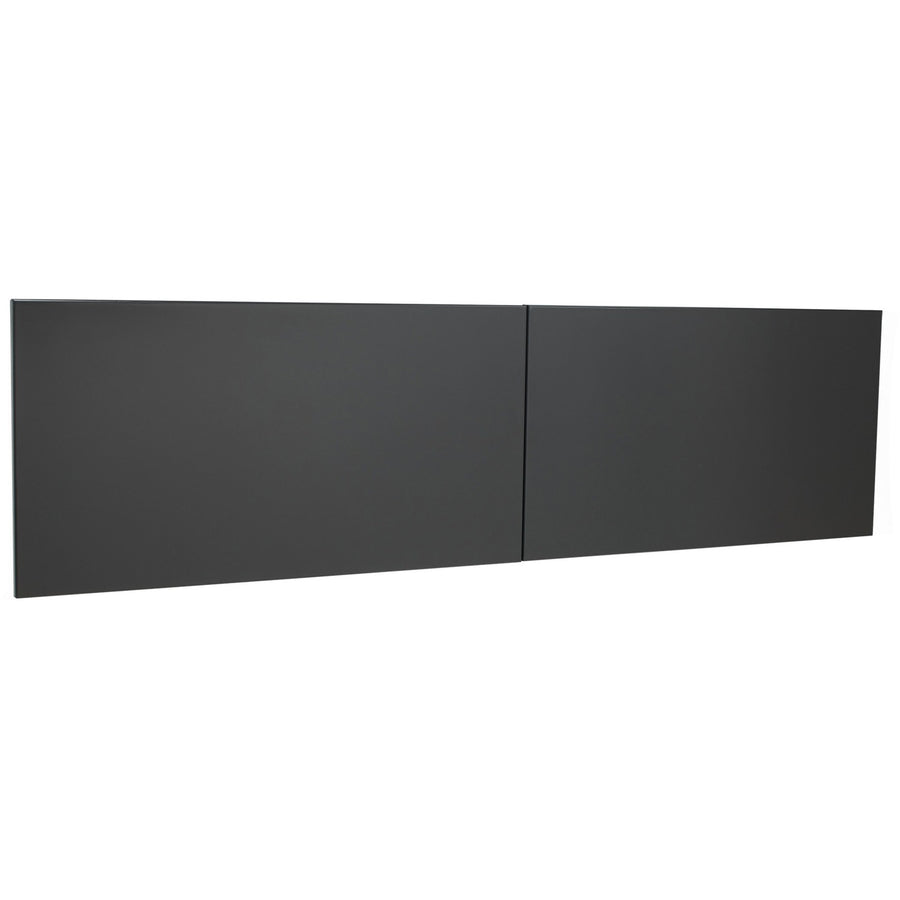Lorell Fortress Modular Series Stack-On Hutch Door Kit, Charcoal, Steel, Reinforced, LLR79176