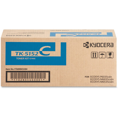 Kyocera TK-5152C Original Laser Toner Cartridge - Cyan -, KYOTK5152C