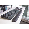 3M Gel Wrist Rest for Keyboard, Black, MMMWR85B