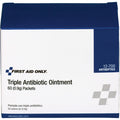 First Aid Only Triple Antibiotic Ointment Packets, 60 / Box, FAO12700