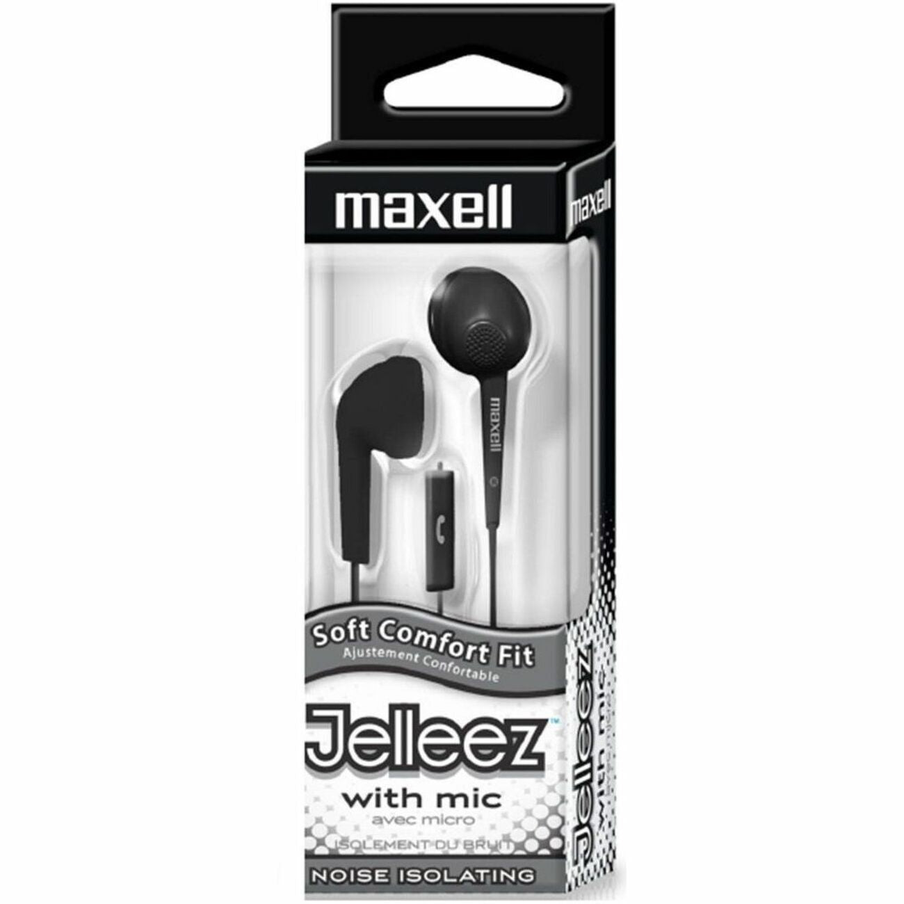 Maxell Jelleez JELM-BK Earset, 1 Each
