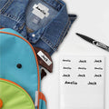 Avery No-Iron Clothing Labels - Assorted Shapes & Sizes, White, 1 Carton, AVE40700