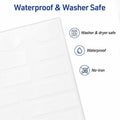 Avery No-Iron Clothing Labels - Assorted Shapes & Sizes, White, 1 Carton, AVE40700