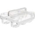 Deflecto Stackable Caddy Organizer, White, DEF29003