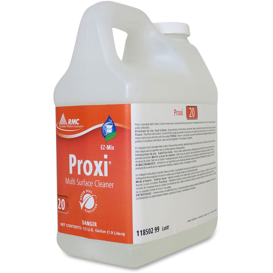 RMC Proxi Multi Surface Cleaner, Clear, Residue-free, 4 / Carton, RCM11850299