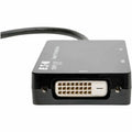 Eaton Tripp Lite series Mini DisplayPort 1.2 to VGA/DVI/HDMI All-in-One Converter Adapter, 4K x 2K HDMI, Black, TRPP13706NHDV4K