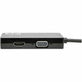 Eaton Tripp Lite series Mini DisplayPort 1.2 to VGA/DVI/HDMI All-in-One Converter Adapter, 4K x 2K HDMI, Black, TRPP13706NHDV4K