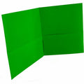 Sparco Letter Pocket Folder, Apple Green, 8 1/2" Width x 11" Length, 1 Box, SPR78552