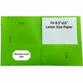 Sparco Letter Pocket Folder, Assorted, 8 1/2" Width x 11" Length, 25 / Box, SPR78548