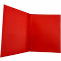 Sparco Letter Pocket Folder, Red, 8 1/2" Width x 11" Length, 1 Box, SPR78547