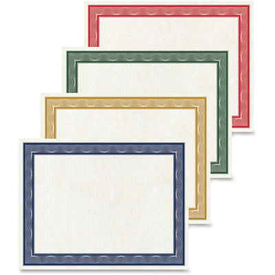 Geographics Traditional Awards Certificates, White, 1 Pack, GEO48669