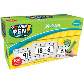 Teacher Created Resources Power Pen Division Cards, TCR6460