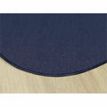Flagship Carpets Classic Solid Color 6' Round Rug, Navy, FCIAS27NY