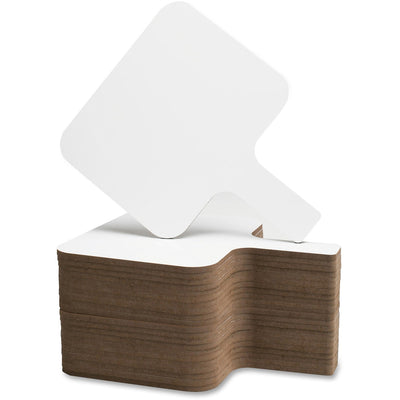 Flipside Rectangular Dry Erase Answer Paddle, 24 / Pack, FLP10040