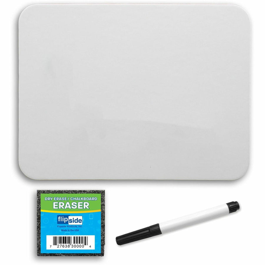 Flipside Magnetic Dry Erase Board Set Class Pack, Rounded Corner, 12 / Pack, FLP21004