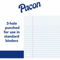 Dixon Ticonderoga Pacon Wide Ruled Filler Paper, 8" x 10 1/2", 1 Pack, PACMMK09202