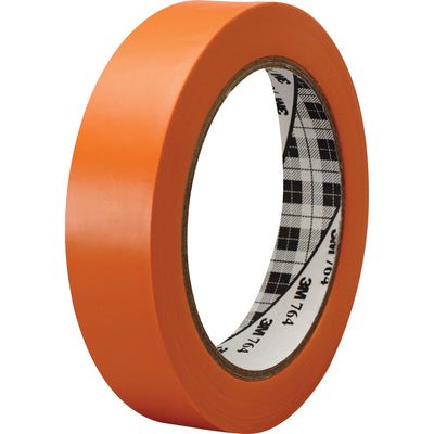 3M General-Purpose Vinyl Tape 764, Orange, 1 Roll, MMM764136ORG
