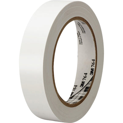 3M General-Purpose Vinyl Tape 764, White, 1 Roll, MMM764136WHT