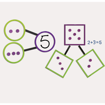 Learning Resources Giant number Bonds, 2 / Set, LRN5214