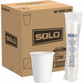Dart Container Solo 10 oz Paper Hot Cups, White, 20 / Carton, SCC370W2050