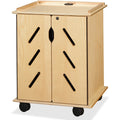 Jonti-Craft Laptop/Tablet Storage Cart, Woodgrain, JNT3400JC