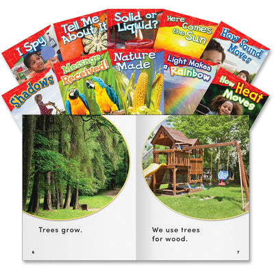 Shell Education Let's Explore Physical Science Grades K-1 Book Set Printed Book, SHL23430
