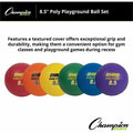 Champion Sports Poly Playground Ball Set, Purple, 1 Set, CSIPX85SET