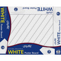 Dixon Ticonderoga UCreate Poster Board Package, White, 1 Pack, PAC5420