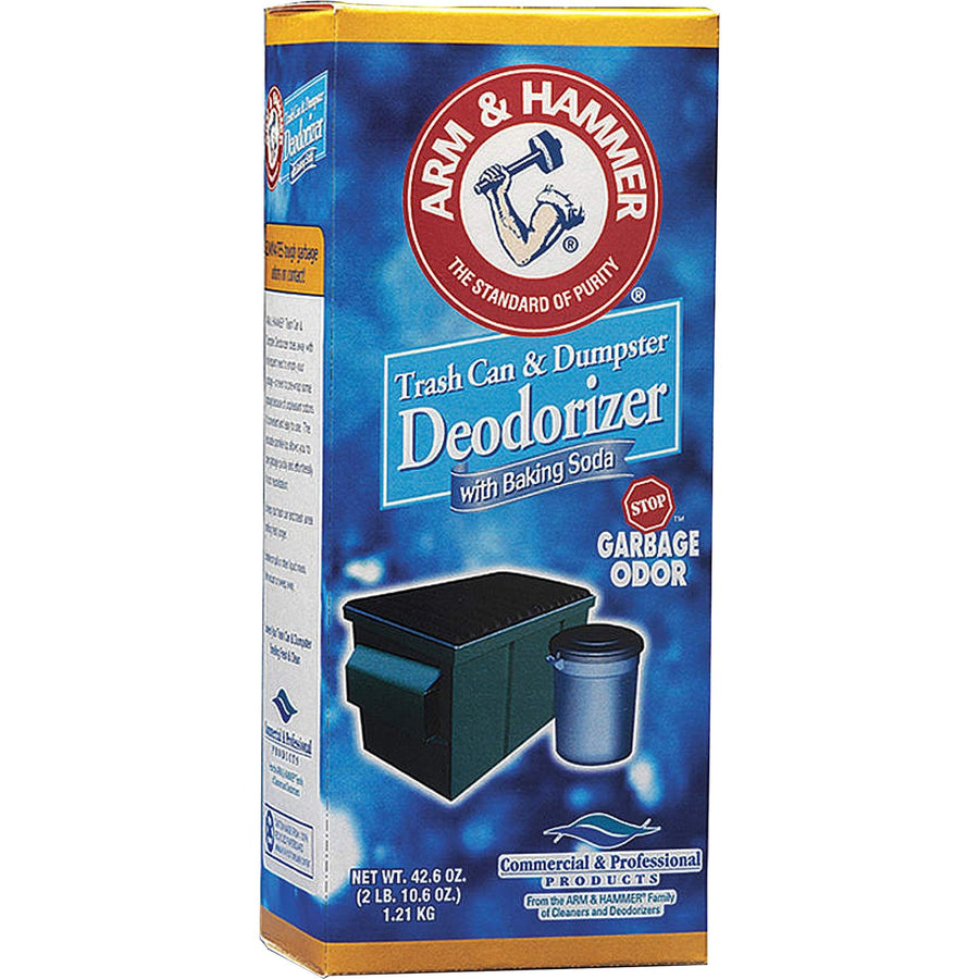 Arm & Hammer Trash Can Deodorizer, White, Odor Neutralizer, CDC3320084116