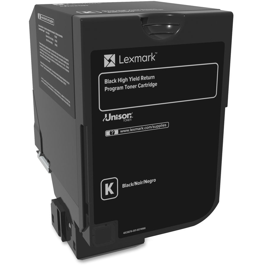Lexmark CX725 Return Program High Yield Toner Cartridge, Unison, LEX84C1HK0