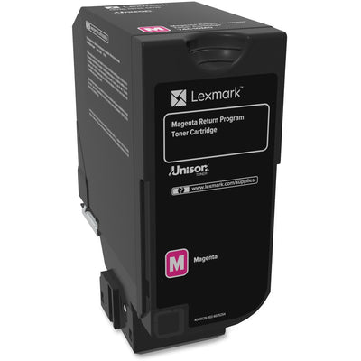 Xerox Lexmark Unison Original Standard Yield Laser Toner Cartridge - Magenta -, LEX74C10M0